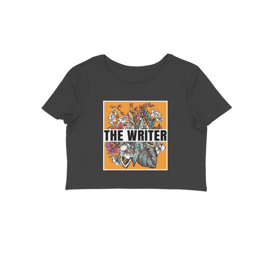 Crop Top For Women - The Writer