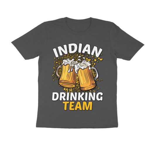 Round Neck for Men- Indian Drinking Team